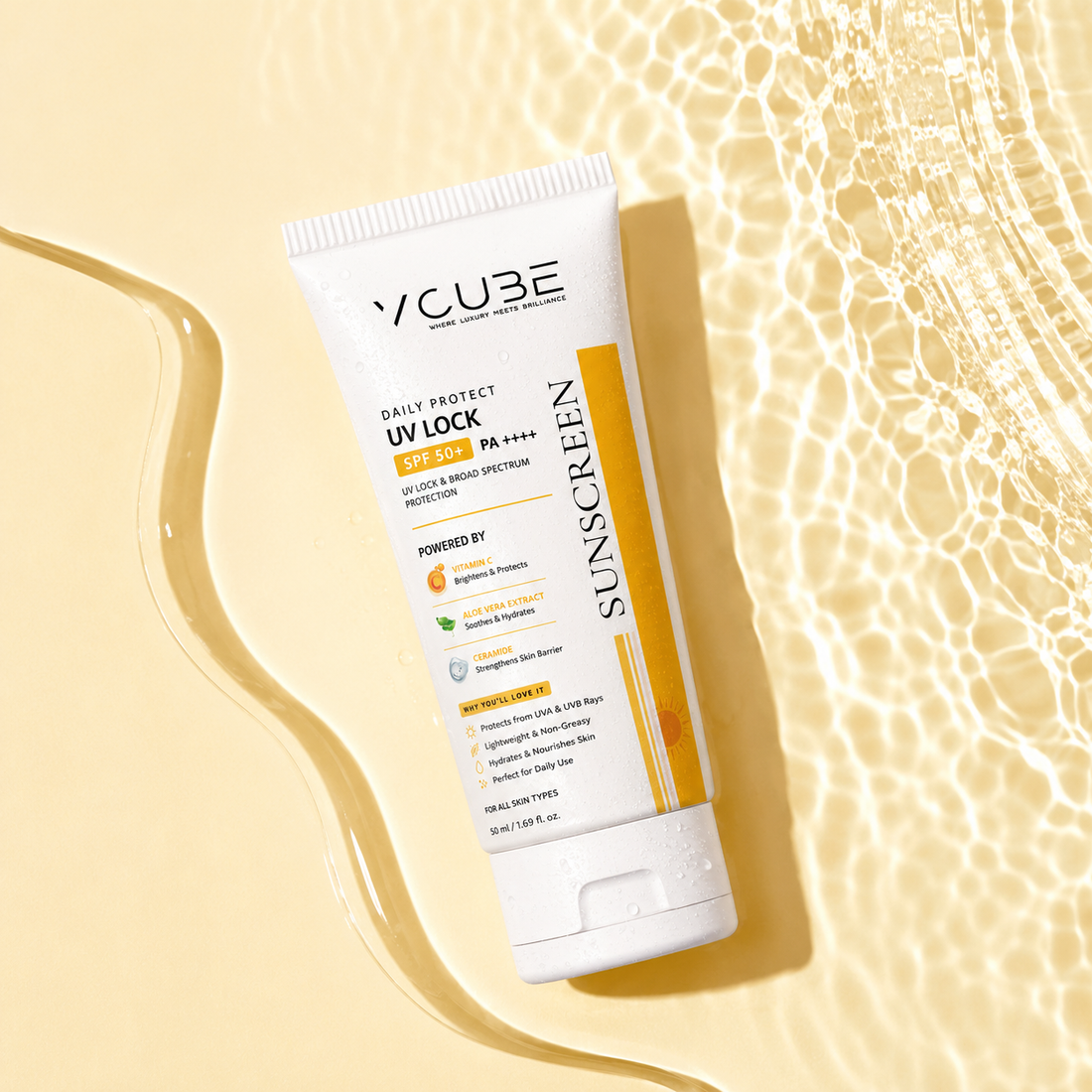 VCUBE Complete Skincare Combo – 4 Essential Products for Healthy, Glowing Skin