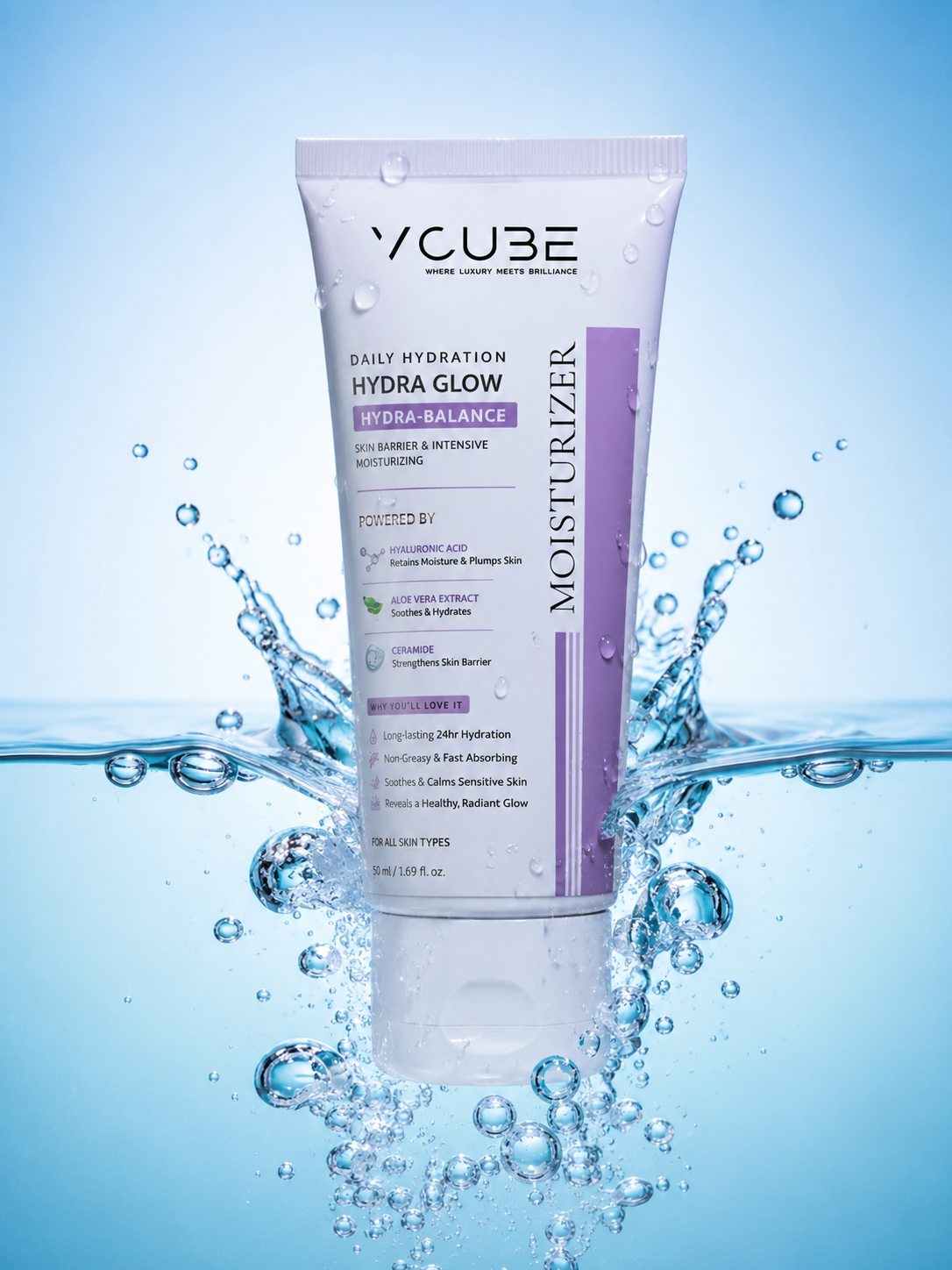 VCUBE Complete Skincare Combo – 4 Essential Products for Healthy, Glowing Skin