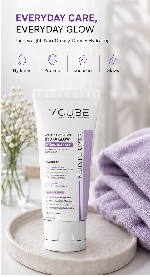 Hydra Glow Moisturizer  2% Hyaluronic Acid + 2% Ceramide