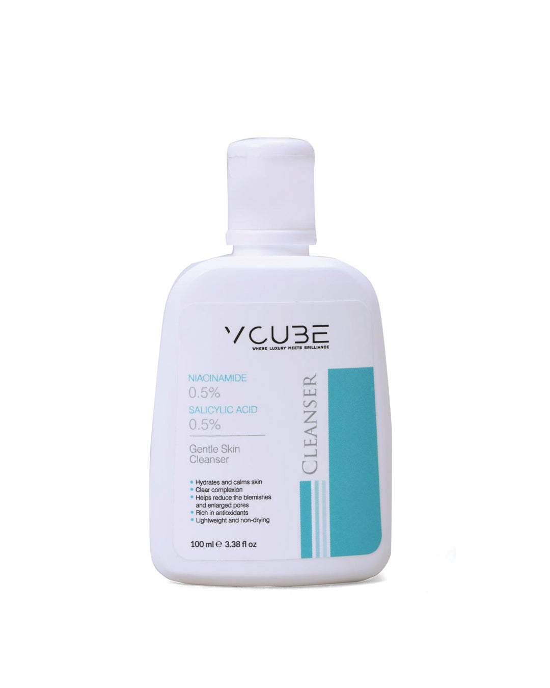Gentle Skin Cleanser with Niacinamide 0.5% & Salicylic Acid 0.5% | VCube Cleanser