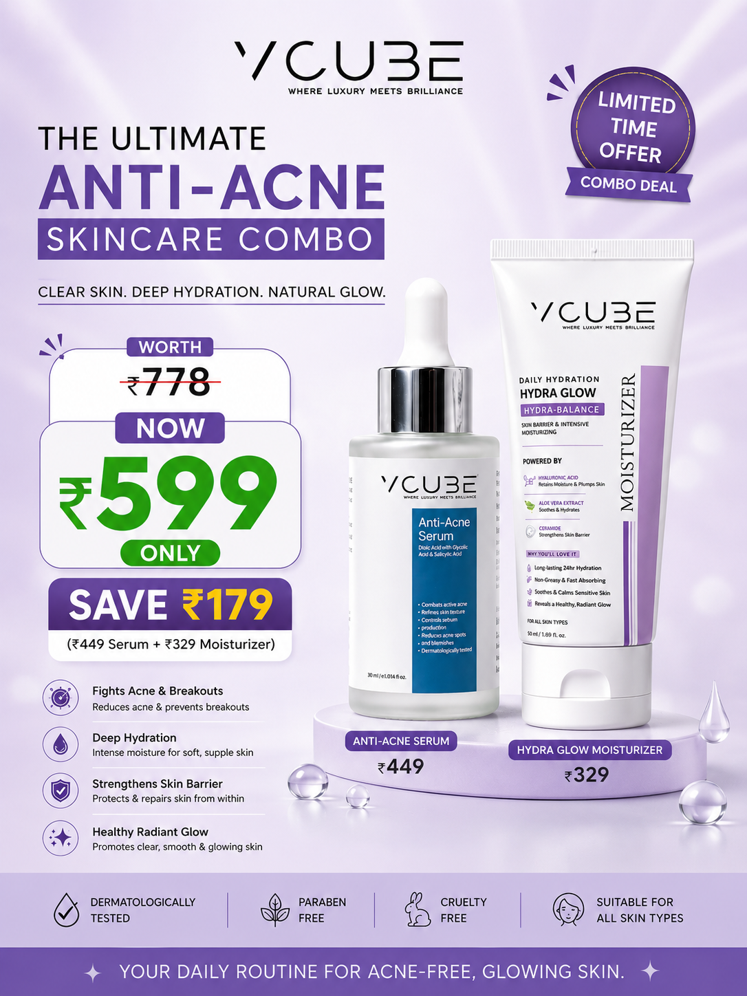 vcube-acne-clear-duo-kit